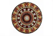 SVRK-Design Mandala Art Wall Decor 14" Diameter Marigold Feel Pattern