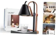Candle Warmer Lamp, Stepless Dimming Candle Warmer Lamp with Timer & Dimmer