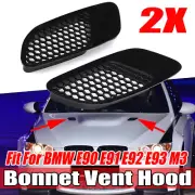 M3 STYLE BONNET AIR INTAKE FLOW SIDE FENDER VENT HOOD SCOOP FOR BMW E90 E91 E92