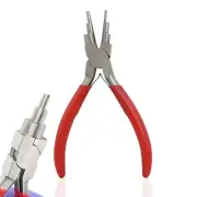 6 In 1 Bail Making Pliers 6 Step Wire Looping Pliers w/ Anti Slip Handle PL-064