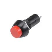 20Pcs,12mm Red Momentary Push Button Switch Round Flat Button SPST NO
