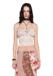 [Current Mood] Desert Rose Convertible Cami Top - Off White
