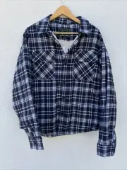 Jachs New York Men’s Flannel Plaid Sherpa Lined Interior Jacket 2X NWT MSRP $179