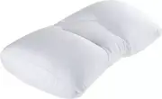 Microbead Pillow - Moldable and Temperature Regulating Cushion - Supports Head,
