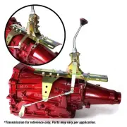Ford FMX Dual Action Automatic Transmission Shifter Kit 8in Arm w/ Black Knob (for: Ford)