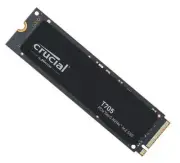 Crucial T705 1TB Gen5 NVMe SSD - 13600/10200 MB/s R/W 600TBW 1400K IOPs 1.5M hrs