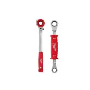 Milwaukee Durable Linemans High Leverage 3/4" Ratcheting Wrench With Milled Face