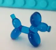 LEGO Party Balloon Blue Dog Circus Fair Carnival Animal Minifigure Clown Toy