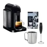 Nespresso VertuoLine Coffee and Espresso Maker with Descaling Powder Bundle