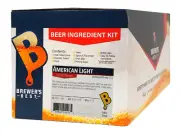 American Light Ingredient Kit for Home Brew Beer Making
