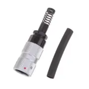Reliable 6 Pin Female Connector Plug Quick Disconnect Adapter Metal for PRC152