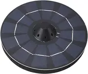 Solar Floating Pond Aerator, Solar Fountain Pump 2.5W Automatic Power Off Floating Solar Powered Water Pump 6V for Outdoor for Bird Bath Pool Patio Pond and Fish Tank