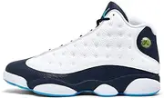 [Nike] Men's Jordan 13 Retro Obsidian White/Dk Powder Blue-Multi (414571 144) - 11