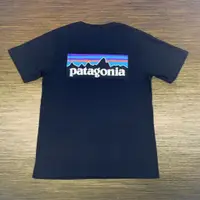 在飛比找蝦皮購物優惠-Wendy溫蒂 Patagonia 背部 經典山脈LOGO 