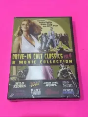 Drive-In Cult Classics Vol 4 With 8 Movie Collection NEW SEALED DVD 2009 OOP