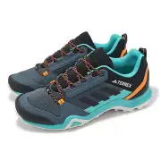 adidas Terrex AX3 Legend Blue Core Black Orange Men Outdoors Shoes FV6852