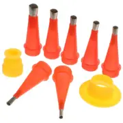 Stainless Steel Silicone Nozzle Tool Set Caulking Nozzles Extension