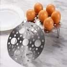 Stainless Steel Steamer Basket Eggs Steamer Rack Egg Holder Storage For Kitchen