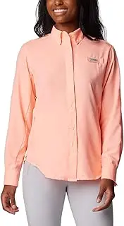 Columbia Women's Tamiami Ii Long Sleeve Shirt Athletic-Shirts (Pack of 1)