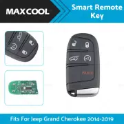 Smart Remote Car Key Fob Fits For Jeep Grand Cherokee 2014 - 2019