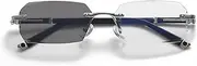 Anti-blue light reading glasses for middle-aged and elderly people | Adjustable nose pad elastic frame | Three uses for reading/electronic screen/outdoor