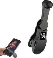 Auto Screen Clicker - USB Automatic Phone Screen Tapper | Simulated Finger Clicker for Gamingg, TikTokk Likes, Shopping, Tasks | Foldable Adjustable Speed Physical Auto Clicker for Smartphones
