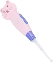 Pink Cat Cartoon Baby Ear Cleaner LED Earpick Earwax Remover with Replacement Head Kids Ear Clean Tool Earwax Removal ealth Care Ear Care