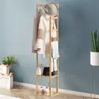 4 In 1 Multifunctional Garment Rack Coat Pants Shoes Rack for Bedroom Guest Room