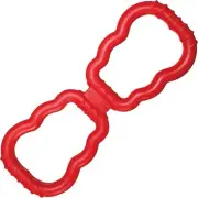 KONG Tug Toy - Dog Supplies for of War - Natural Rubber Medium, Red