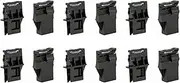 Mellisso 12X for Breeze RW Panoramic Sunroof Sun Visor Fixed Buckle Sun Shade Clip Roller Blind