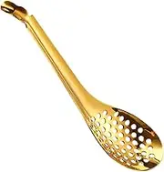 Caviar Spoon Molecular Spheronization Slotted Spoon Strainer Stainless Steel Caviar Spoon Set Spheronization Slotted Spoon | Spoon Strainer