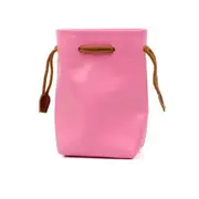 2 Pcs Universal Vintage PU Leather Bundle Pocket Case Bag for Polaroid Mini Camera& Digital Camera without Lens, with Rope Size: 19.5cm x 11.5cm x 7.5cm
