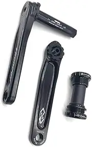 Bicycle Crankset, Road Bike Crank Arm 165mm 170mm 172.5mm 175mm Left Right Crank Hollow Integrated 4 Claws 110BCD Crankset with BB