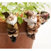 Gnome Pot Sitter - set of 3 - Alfresco Gardenware