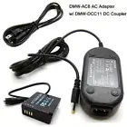 AC Adapter + DMW-DCC11 DC Coupler For Panasonic Lumix DMC-GX7 DMC-GX80 DMC-GX85