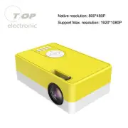 J15 Led Digital Projector HD 1080P Mini Beamer Flash Screen Home Theaters 800P