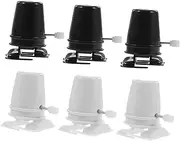 Hohopeti 6pcs Educational Clockwork Movement Toys DIY Robot Mechanism Plastic Moving Parts Boys and Girls Creative Educational Toy Pack