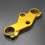 GSXR1000 2001-2002 CNC Motorcycle Lowering Triple Tree Front Upper Top Clamp for Suzuki GSXR 600 750 GSXR600 2001-2003 K1 K2 K3 Decorate (Color : Gold)