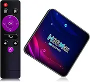 TV Box Andriod 11.0, H96 Max RK3318 Quad-Core Smart TV Box 2.4G/5G Dual WiFi Support 4K 3D BT 4.0 H.265 Enternet USB 3.0 Smart Media Player Set Top Box,2gb+16gb