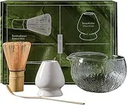 Set - Bowl Spoon Whisk Accessories - Exquisite Versatile Traditional Tea Making Tools, Complete Kit for Home Offices Relaxation