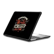 MacBook Air 13-inch (M2 - M4) Impact Case Conquering The World One Coffee At a Time