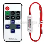 NEW 12V RF Wireless Remote Switch Controller Dimmer for Mini LED Strip Light