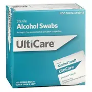 Sterile Alcohol Swabs 200 Count By Ulticare