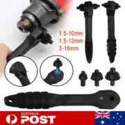 2 in 1 Drill Chuck Ratchet Spanner Key Drill Chuck Ratchet Handy Tool black