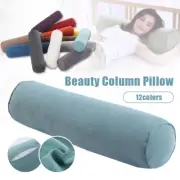 Unstuffed Round Bolster Pillowcase Long Body Support Orthopaedic Pillow Cover