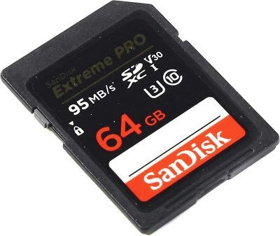 Sandisk 64GB Extreme Pro FS U1 4K HD SD card for Nikon D5600 D5500 D5400 D5300