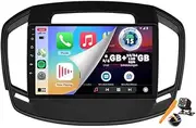 M6 pro3,Car Stereo Android 15.0 Radio for Regal 2014-2018 GPS Sat Navigation 9'' Touchscreen DVD Multimedia Video Player FM BT Receiver with Carplay 4G 5G WiFi DSP SWC