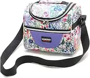 Girls Lunch Bags Insulated Lunch Box for Kids Boys Children Student Cooler Lunch Tote Bag with Adjustable Shoulder Strap for School Office Work Picnic Outdoor Activities (Pink)