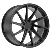 20x10 TSW WATKINS DBL BLACK - MATTE BLK W/ GLOSS BLK FACE Wheel 5x112 (25mm)