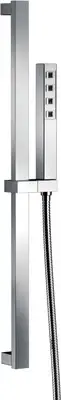 Delta 51567 Angular 1.75 GPM Single Function Hand Shower on Slide - Lumicoat